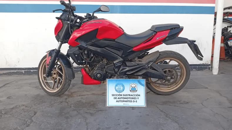 Secuestran una moto con irregularidades graves en un control policial